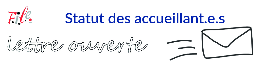 Lettre ouverte aux accueillant.e.s conventionné.e.s et salarié.e.s en FWB