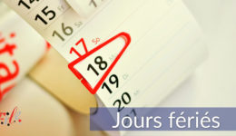 2020 Site A la une Jours fériés