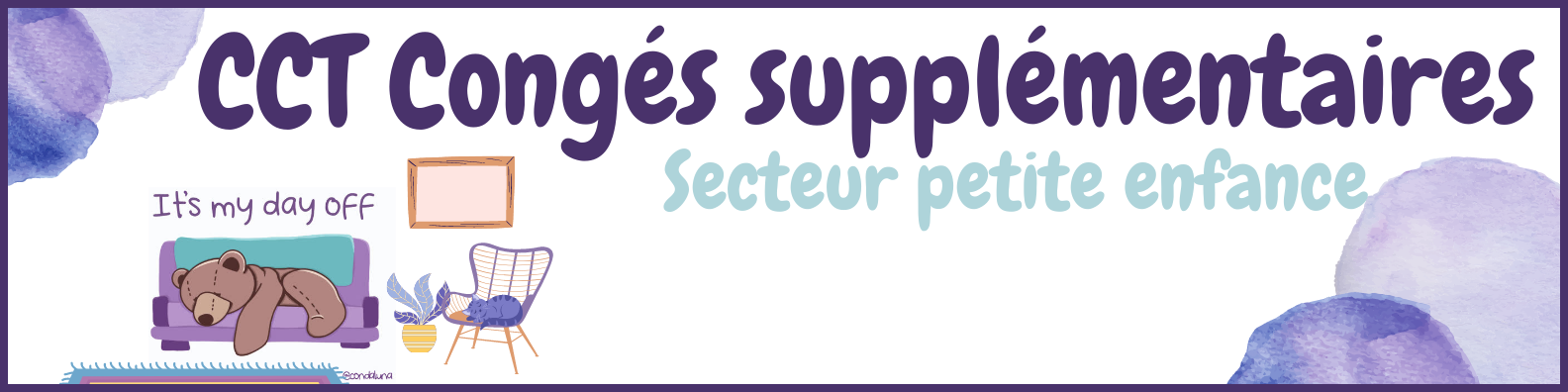 Bannière CCT Congés Supplémentaires Bannière CCT Congés Supplémentaires